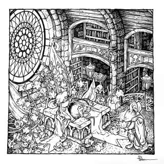 David Petersen | Lilygrove Funeral Original Art | David Petersen