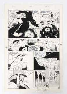 Mike Mignola Chronicles of Corum #4 Original Art | Bruneau & Co. Auctioneers