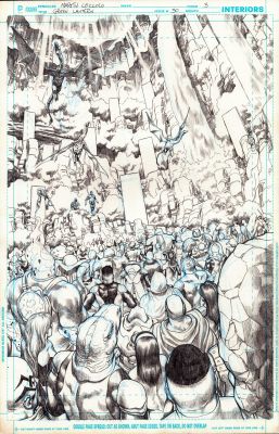 Martin Cóccolo, Martin Coccolo | Green Lantern Issue 30 Title Page (2014) Martín Cóccolo | ComicArtFans Classifieds