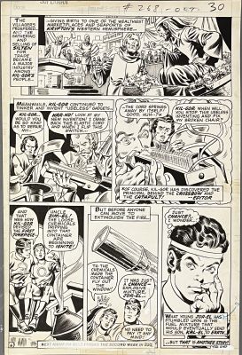 Dick Dillin, Murphy Anderson | Dick Dillin Murphy Anderson Superman #268 Pg 6 | ComicArtFans Classifieds