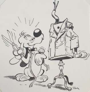 Boule et Bill - Dessin original pour une publicité - Bill | Catawiki