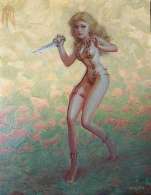 Joe Chiodo | Shanna the She-Devil By Joe Chiodo | ComicArtFans Classifieds