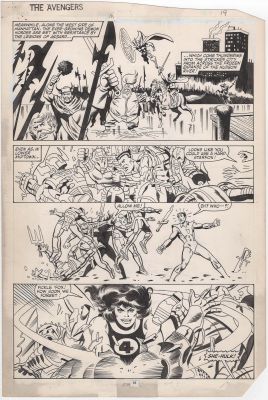 All Milgrom | Al Milgrom - the Avengers | ComicArtFans Classifieds