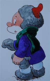 JEAN DULIEU: Aquarel Paulus de boskabouter. | Zwiggelaar Auctions