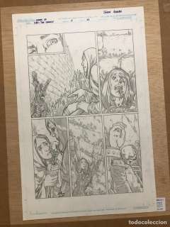 PÃ¡gina Original Javier Aranda. Dibujo 28x43cm.