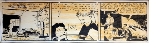 Doug Wildey | The Saint - Tuesday April 26, 1960 | ComicArtFans Classifieds