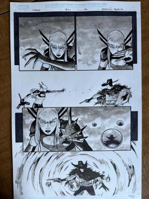 German Peralta | Magik #1 Pg 20 | ComicArtFans Classifieds