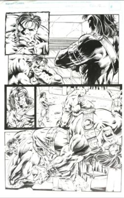Mike Deodato | Incredible Hulk - Hercules Unleashed 1 By Mike Deodato | ComicArtFans Classifieds