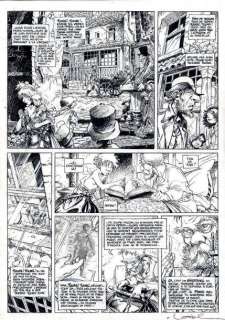 Loisel, Rgis | PETER PAN Planche originale à l’encre de chine et gouache, | Cornette de St Cyr