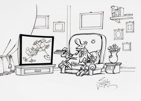 Lot 23 - Silver (Guido Silvestri) - "Lupo Alberto n. 452 ", 2025