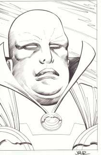 John Romita Jr., Klaus Janson - Avengers #11 P.2 - the Watcher Splash - 2011 - Signed Romita Jr & Klaus Janson