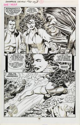 Lot 261 - Byrne John - "Sensational She-Hulk - Love In Bloom", 1992 | Urania Casa d’Aste