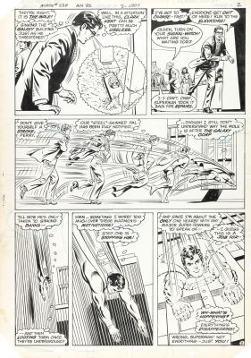 Swan Curt - "Action Comics - Superman: Two for the Death of One!", 1982 | Urania Casa d’Aste