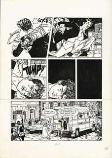  - Dylan Dog Almanacco della Paura - Luigi Siniscalchi - tavola originale - EO - (1995) 