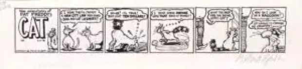 Gilbert Shelton | Fat Freddy’s Cat | La Galerie de la Bande Dessinée