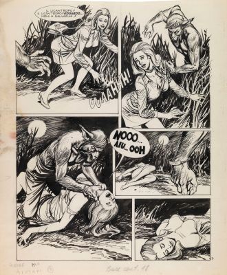 Lot 274 - Bozzi Floriano - "Licantropo", anni 70 | Urania Casa d’Aste