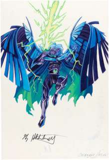 "ASH" VOL. 1 #5 COMIC BOOK PAGE ORIGINAL ART BY THE BROTHERS HILDEBRANDT. | Hake’s