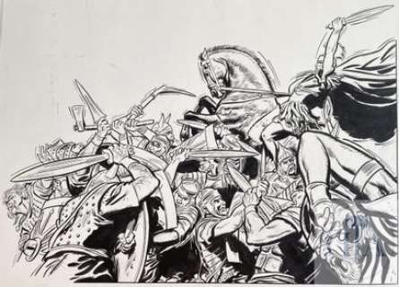 Attrib à Herbert/Dessin orignal illustrant une scène de… | Dagoty