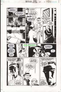 Tim Sale | Batman Dark Victory 3 pg 21 | Artcoholics