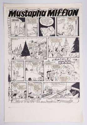Lot 324 - Frank McDiarmid Whizzer and Chips #939 26th December 1987 Story Pages (Fleetway, 1987) Total 2