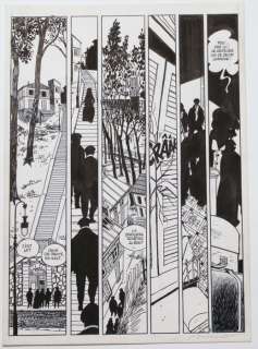 Moynot, Emmanuel - Planche originale (p.9) - Le temps des bombes T.2 - L’esprit de révolte  - (1993) | Catawiki