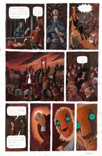 ZANZIM & HUBERTLes... - Lot 68 - ZANZIM & HUBERTLes Yeux vertsBelle planche originale...