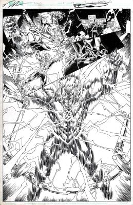 Titans vol. 2 #11 page 17 by Brett Booth | Raremarq (Buy It Now)