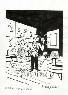 Clerc. Illustration originale | BDEnchères