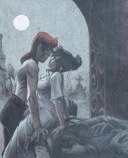 Yslaire - Sambre - Sous la lune blanche Encre de Chine et de couleur pour