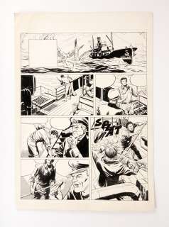 Gracia Jolie Planche... | GRACIA Jolie planche se déroulant sur un bateau Encre... | Vermot et Associés