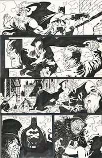  - Batman - Original art page by Giancarlo Caracuzzo - EO 