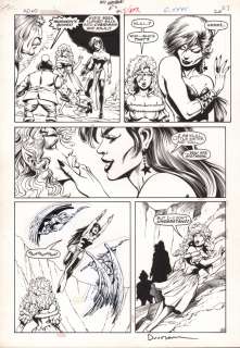 Jan Duursema Original AD&D #15 Art Page #23