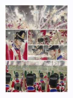 Arinouchkine, Andrei - Planche originale en couleur (p.31) - La face cachée de Waterloo | Catawiki