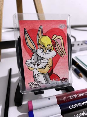 Adan Vazquez | Looney Tunes Fleer Retro Original AP Sketch Card | Raremarq (Buy It Now)