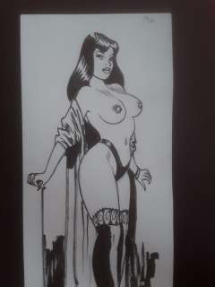 Jordi Bernet - Dessin original - Claire de Nuit - Page volante | Catawiki