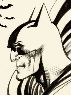 Batman - Portrait Batman par Neal Adams - Page volante - EO - (2018) | Catawiki