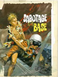 Joubert, Pierre | SABOTAGE Ã€ LA BASE Gouache et encres de couleur pour cette | Coutau Bégarie