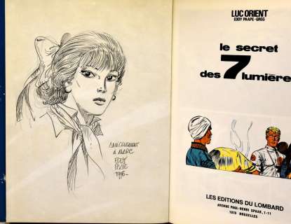Eddy Paape / Michel... | Eddy Paape / Michel Greg - Dédicace Luc Orient T6 Le... | Arthema Auction