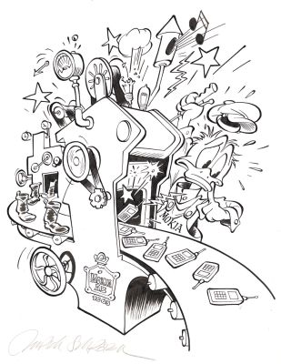 Ulrich Schröder | Cover for the Finnish Disney publication … | Galerie Laqua