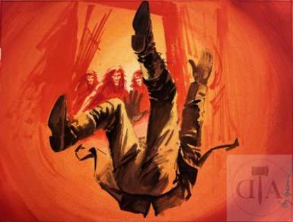 Vance/Ringo. Dessin original pour la publication du T1… | Dagoty