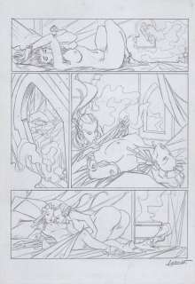 Lorna - Lorna & Bethlehem Steele page sketch - Page volante - EO - (1994) | Catawiki