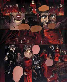 Sorel | L’Ile des morts, planche n°35 Ã  l’encre de Chine… | Banque Dessinée