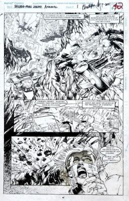 Spider-Man 2099 Annual #1 Page 42 Original Art Splash 1st Appearance Of Christa | eBay US (Buy It Now)