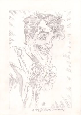 Artists, Mark Buckingham | Joker by Mark Buckingham (after Brian Bolland) | Panel Gallery