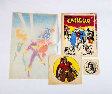 [BANDE DESSINEE]... - Lot 119 - [BANDE DESSINEE] Rémy BORDELET (1931 - 2003). Réunion...