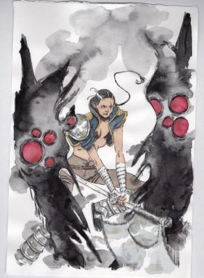 Morgan Beem | Author Immortal # 2 Cover | The Artist Bullpen