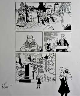 Ted Naifeh - « Courtney Crumrin » – Planche originale n° 4