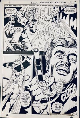 Dick Dillin, Sid Greene (Encrage) | The Atom and Hawkman #41 p8 | 2DGalleries