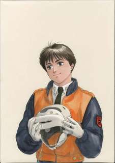 Akemi Takada Handwritten color illustration Mobile Police Patlabor Noa Izumi
