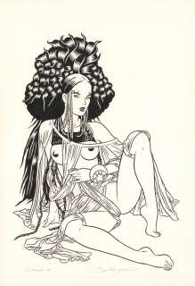 Baldazzini Roberto... | BALDAZZINI Roberto (né en 1958) Salomé, 4 Encre de... | Tessier Sarrou